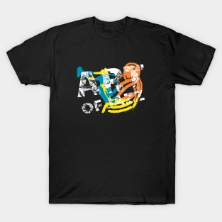 Art of Jazz Modern Concept T-Shirt